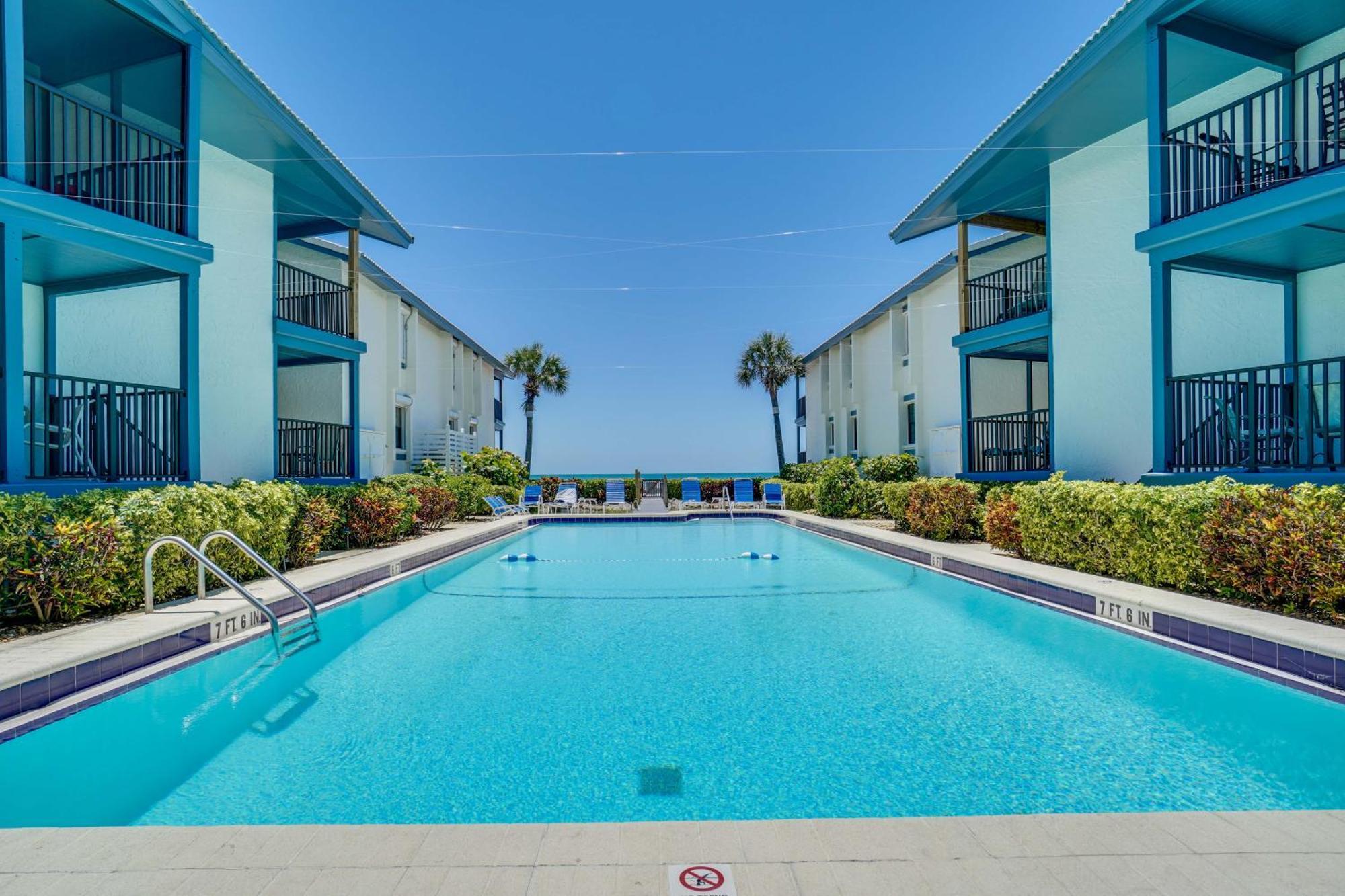 Beach Front Condo Sea View Play At Gulf Place Holmes Beach Dış mekan fotoğraf
