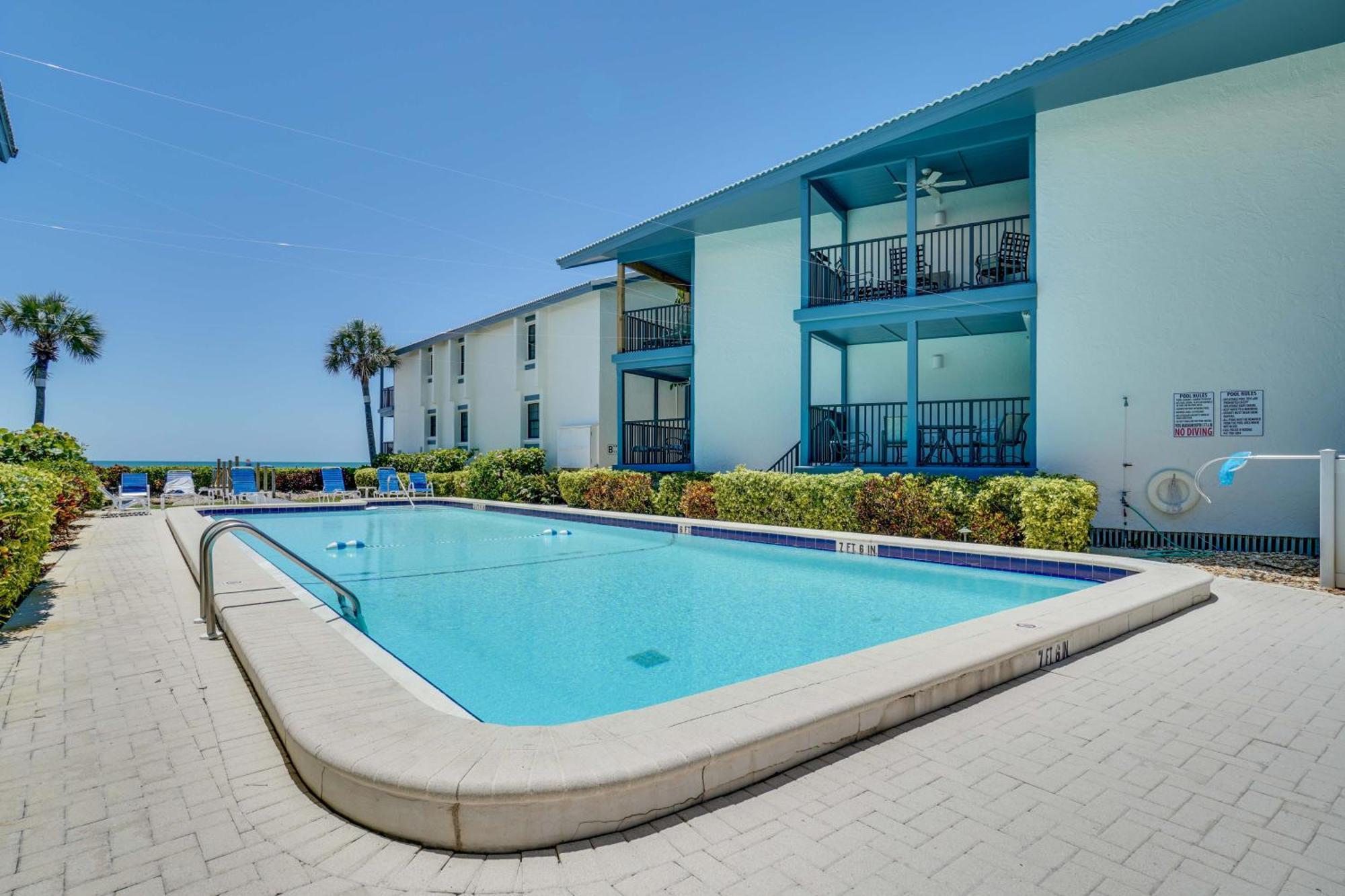 Beach Front Condo Sea View Play At Gulf Place Holmes Beach Dış mekan fotoğraf