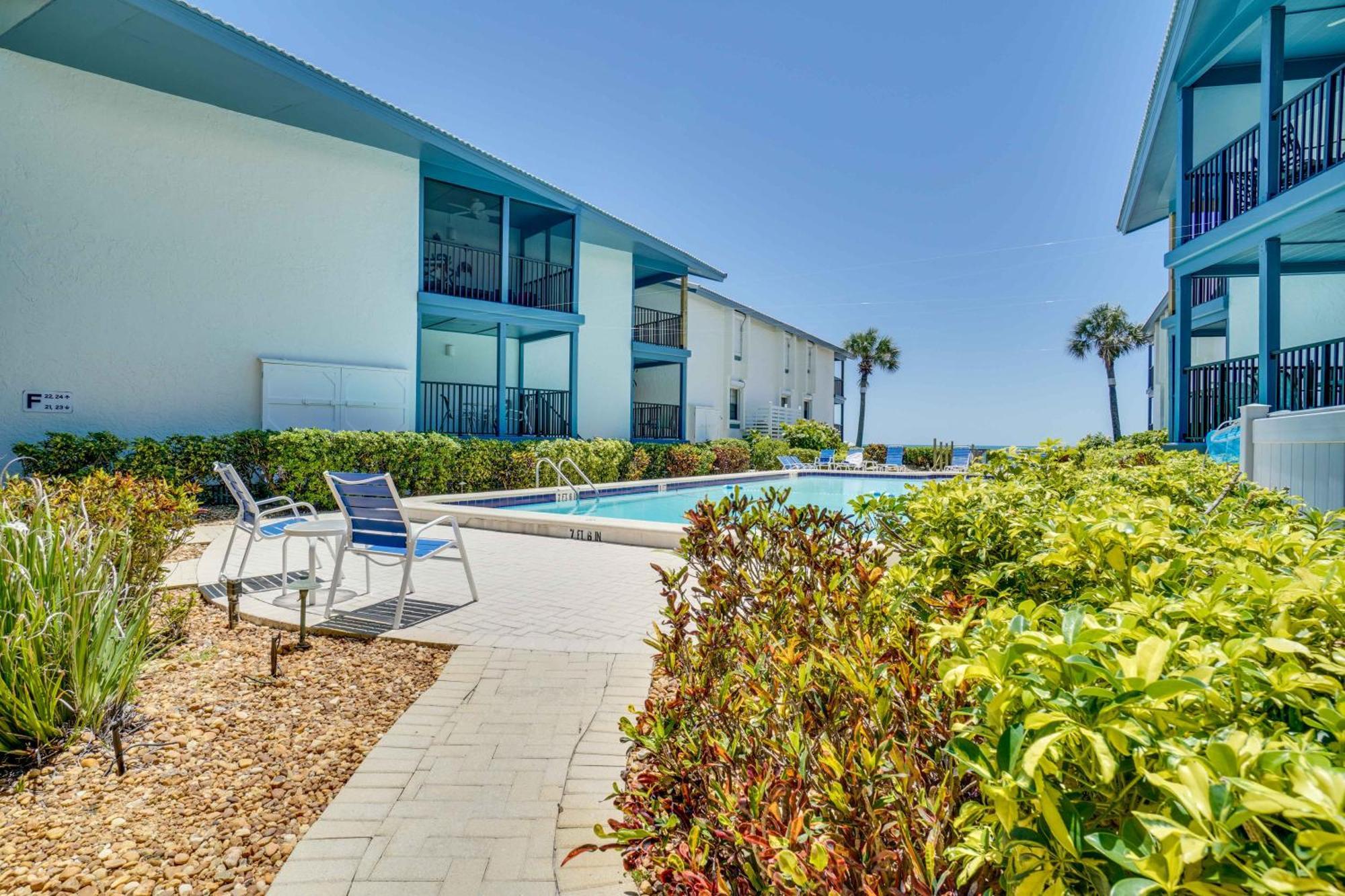 Beach Front Condo Sea View Play At Gulf Place Holmes Beach Dış mekan fotoğraf